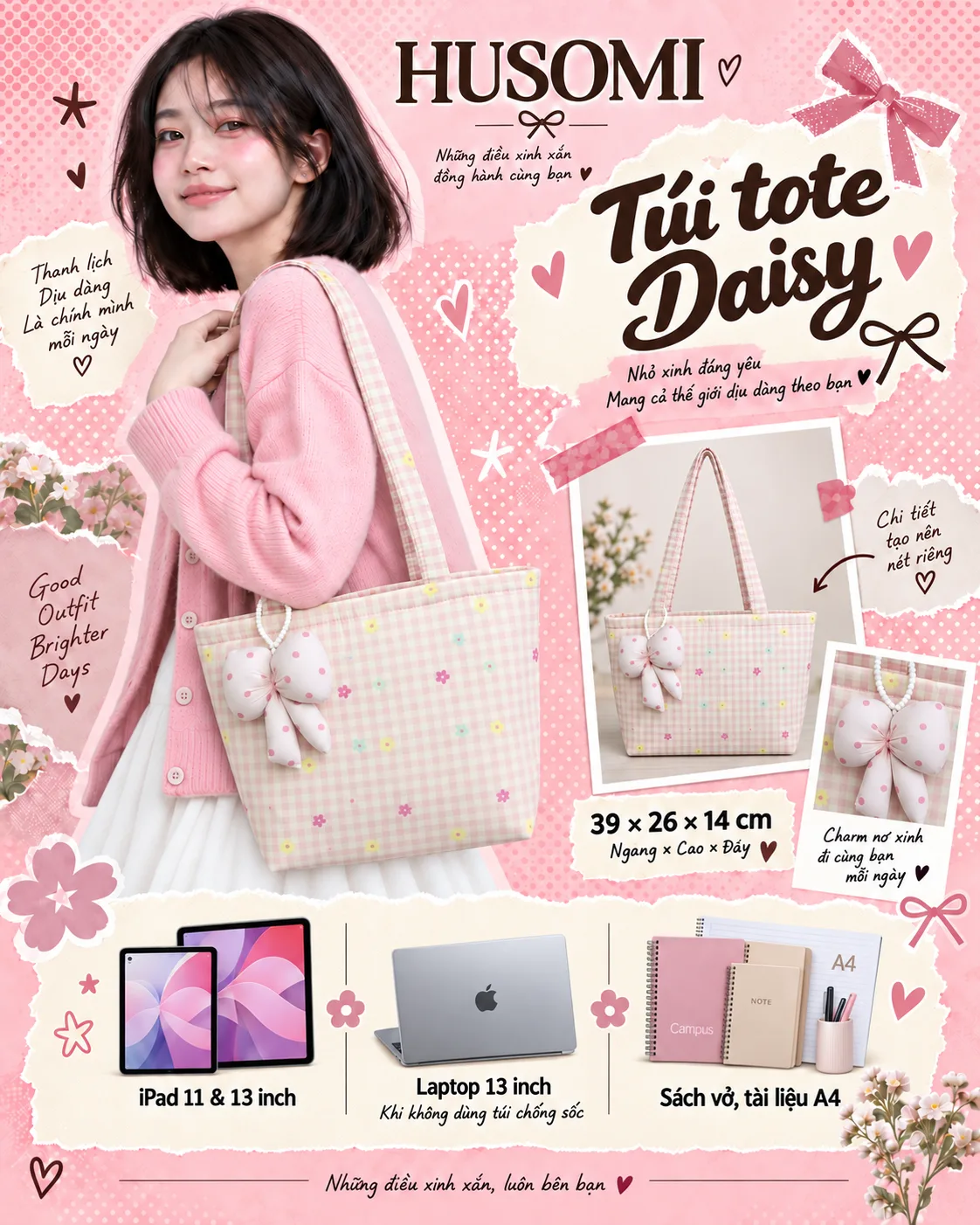 Túi Tote Nữ Daisy